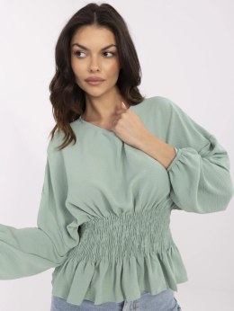 Bluzka D50021F11088A pistacjowy L/XL