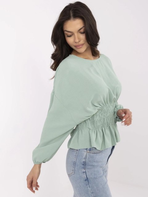 Bluzka D50021F11088A pistacjowy L/XL