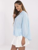 Bluzka TW-KS-BI-3145.67 jasny niebieski L