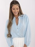 Bluzka TW-KS-BI-3145.67 jasny niebieski L