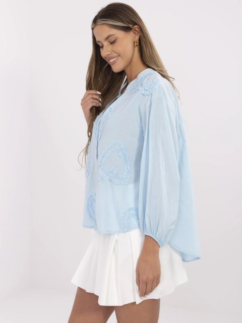 Bluzka TW-KS-BI-3145.67 jasny niebieski XL