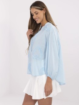 Bluzka TW-KS-BI-3145.67 jasny niebieski M