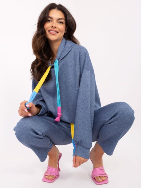 Komplet DHJ-KMPL-20335.44 ciemny niebieski