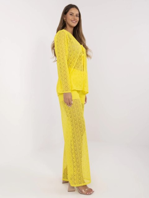 Komplet LK-KMPL-509993.87 żółty L/XL