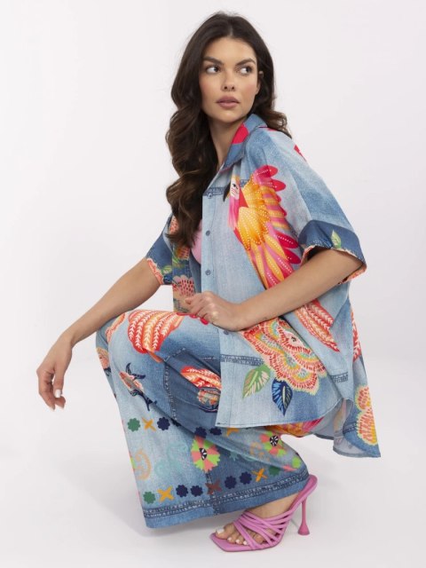 Koszula DHJ-KS-19007-6.86 niebieski