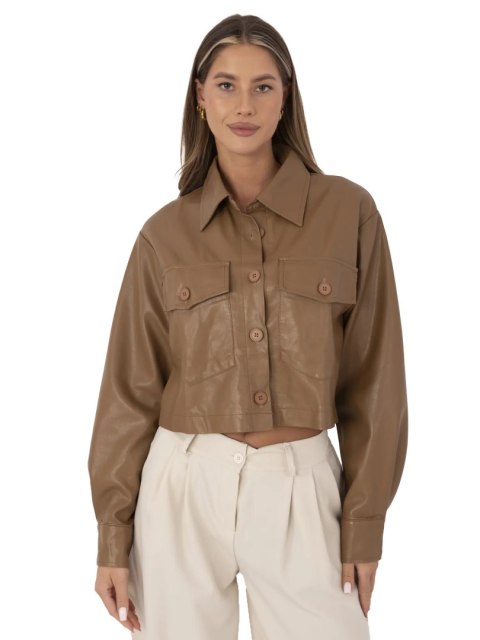 Kurtka HM-KR-MC1201.73P camelowy S