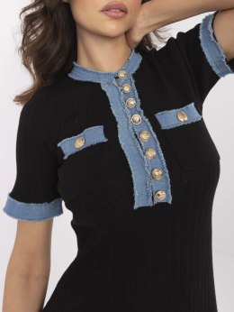 Sukienka NM-SK-K435.77 czarny