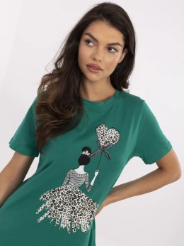 Bluzka CLM-BZ-1702.89 zielony S
