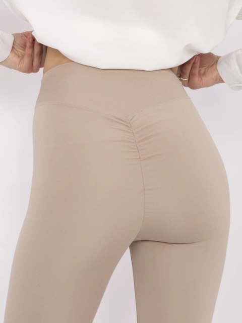 Leginsy CLM-LG-1389.99 beżowy XL