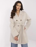 Płaszcz TW-PL-BI-28987.85 jasny beżowy L
