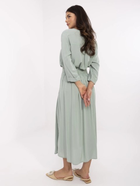 Spódnica D73761M50187B pistacjowy S