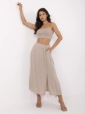 Spódnica D73761M50222A ciemny bezowy XS