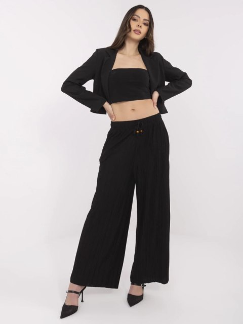 Spodnie D16080AB62392D1 czarny L