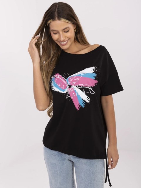 T-shirt CLM-TS-1019.79 czarny XL