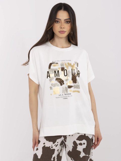 Bluzka CLM-BZ-1701.81 ecru L/XL