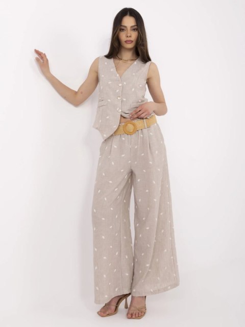 Komplet DHJ-KMPL-20882.66 ciemny bezowy