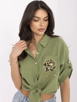 Koszula DHJ-KS-8595-1.66 khaki