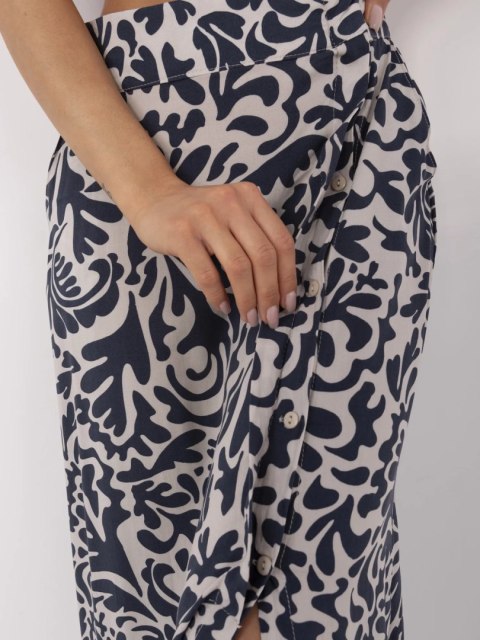 Spódnica D73771M50222B granatowy S