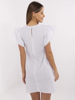 Sukienka LK-SK-506795-1.99 biało-czarny 40