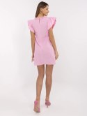 Sukienka LK-SK-506795.71 różowy 38