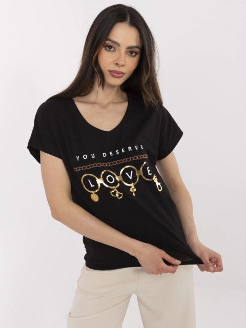 T-shirt CLM-TS-1729.86 czarny L