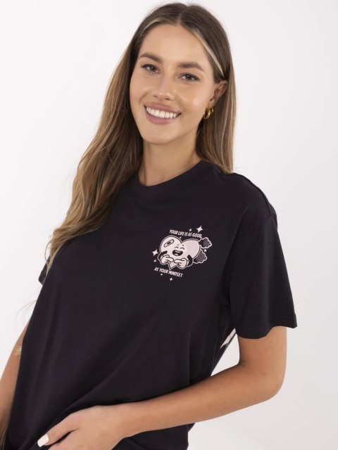 T-shirt D12022AC02645I ciemny szary XS