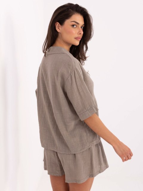 Komplet TW-KMPL-BI-30480.90 ciemny bezowy XL