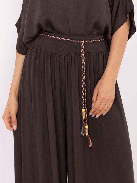 Spodnie TW-SP-BI-81733.14 ciemny brązowy XL