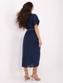 Sukienka TW-SK-BI-2022126.59 granatowy S