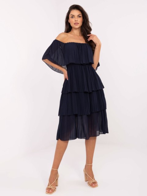 Sukienka TW-SK-BI-2120.69 granatowy