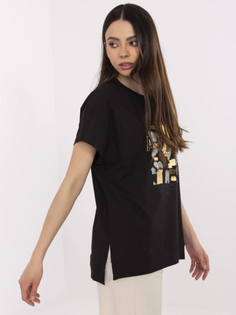 Bluzka CLM-BZ-1701.81 czarny L/XL