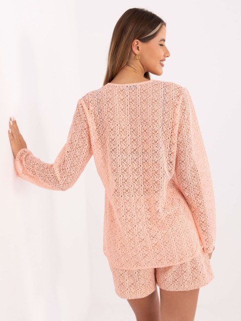 Komplet LK-KMPL-509069.92 brzoskwiniowy L/XL