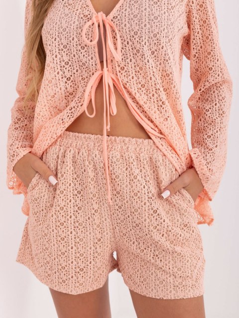 Komplet LK-KMPL-509069.92 brzoskwiniowy L/XL