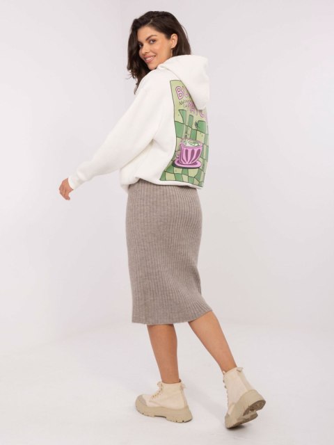 Spódnica D93020M50243A2 ciemny bezowy M