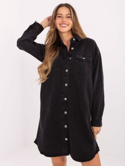 Sukienka D80026BI30469B158 czarny XL