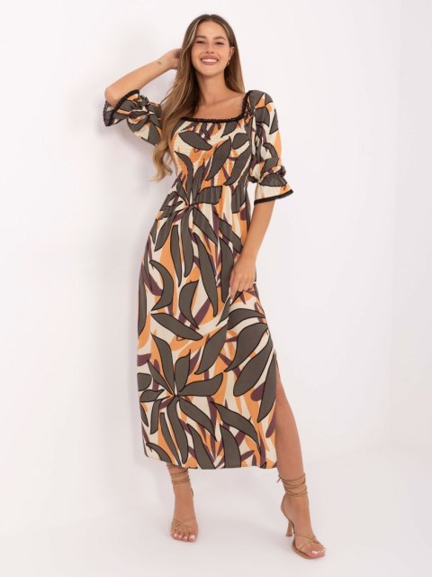 Sukienka LK-SK-510095.89 beżowy S/M