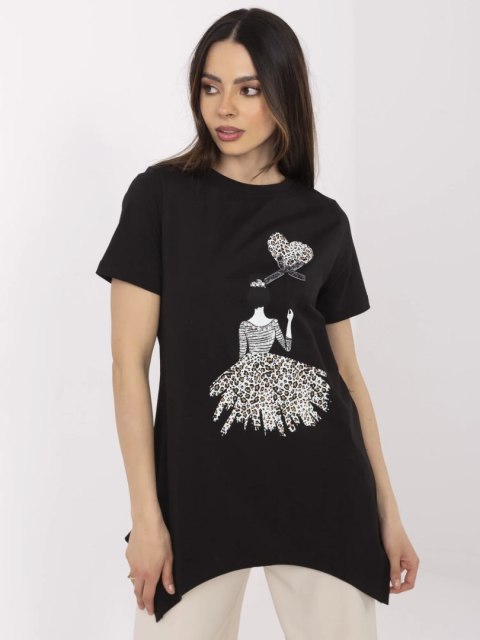 Bluzka CLM-BZ-1702.89 czarny XL