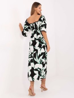 Sukienka LK-SK-510095.89 czarno-biały S/M