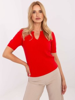 Sweter PM-SW-PM-5053.39 czerwony S/M