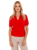Sweter PM-SW-PM-5053.39 czerwony S/M