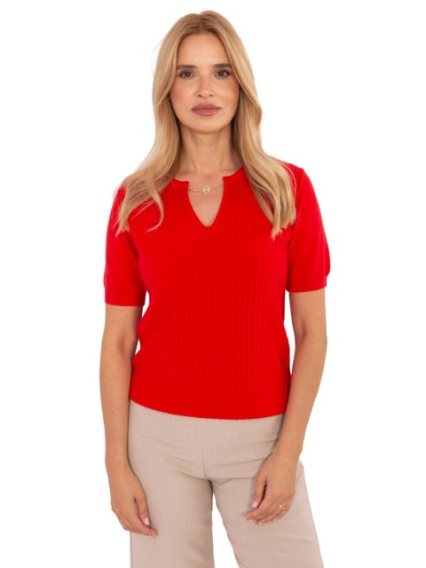 Sweter PM-SW-PM-5053.39 czerwony S/M