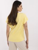 T-shirt CLM-TS-1729.86 żółty M