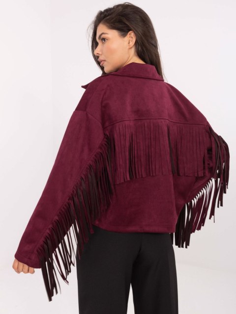 Kurtka IT-KR-96753.61 bordowy