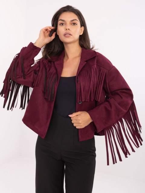 Kurtka IT-KR-96753.61 bordowy