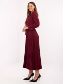 Sukienka IT-SK-21599.80 bordowy