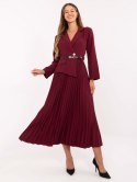 Sukienka IT-SK-21599.80 bordowy