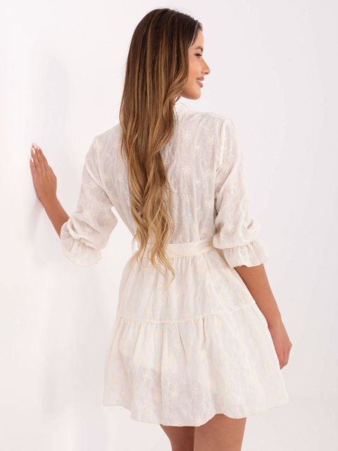 Sukienka LK-SK-510085.06 jasny beżowy S/M