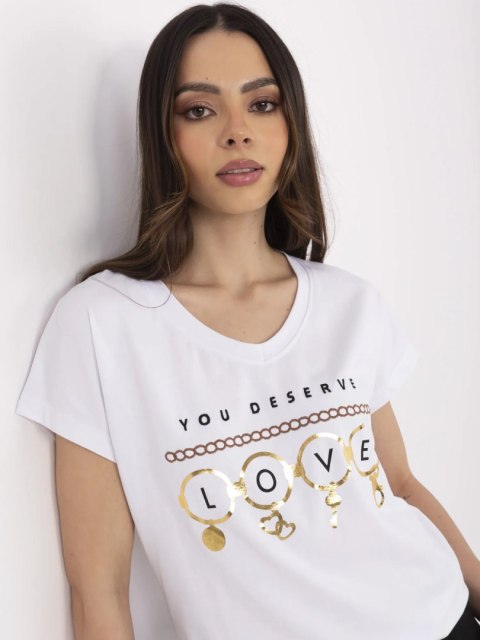 T-shirt CLM-TS-1729.86 biały S