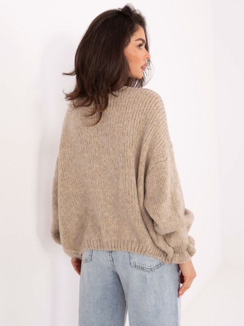 Sweter MI-SW-0904.82 beżowy