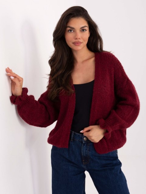 Sweter MI-SW-0904.82 bordowy
